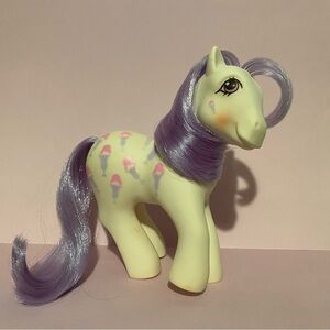 My Little Pony G1 Scoops 1987 Ice Cream Vintage Hasbro